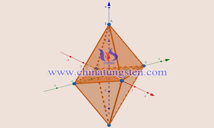 Tungsten-iodine octahedron